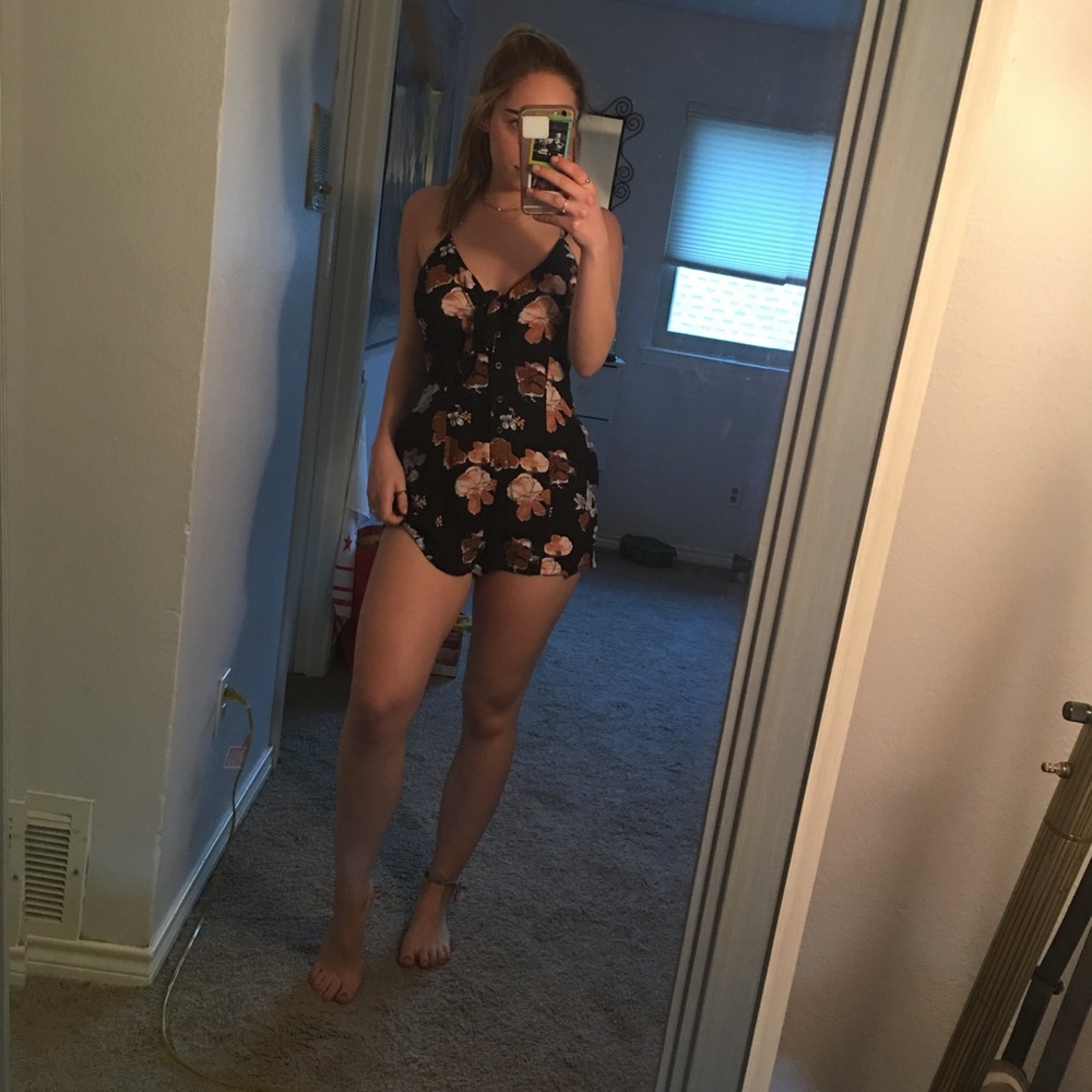 Floral Romper